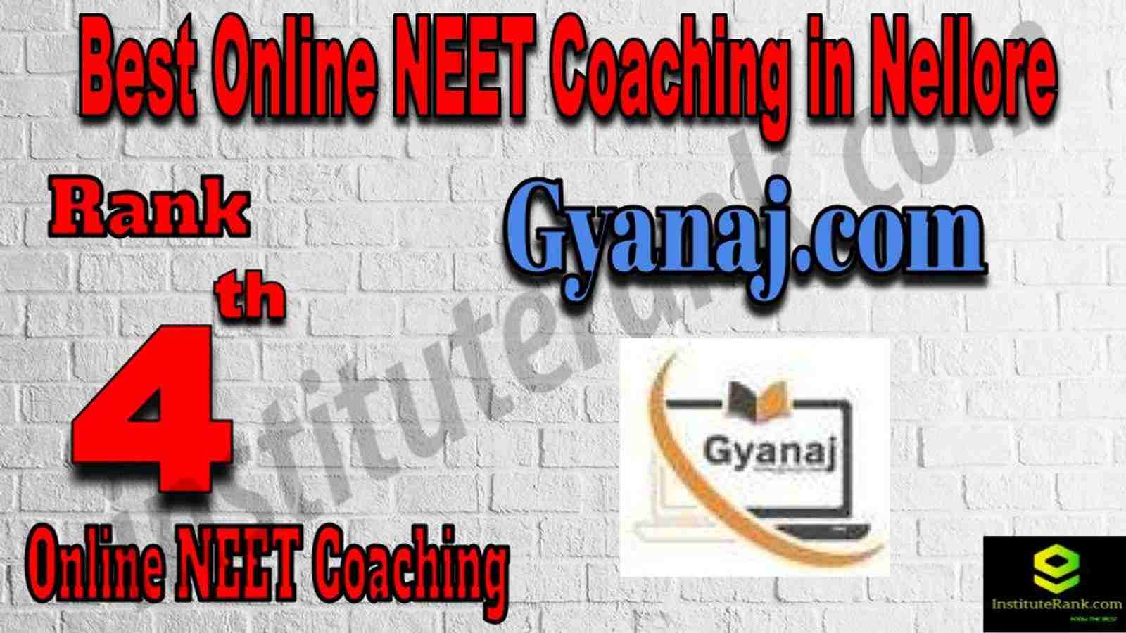 Rank 4 Best Online NEET Coaching in Nellore