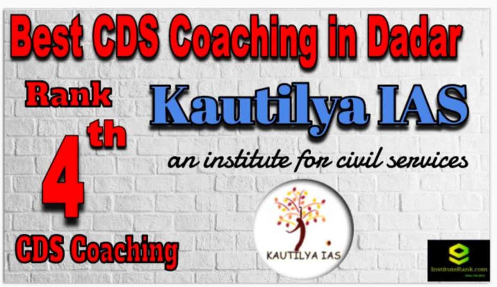 Rank 4 Top CDS Coaching in Dadar