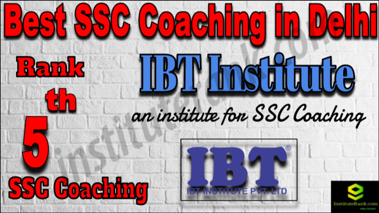 Rank 5 Best SSC Coaching in Delhi