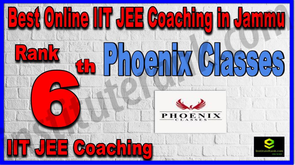 Rank 6th Best Online IIT JEE Coaching in Jammu