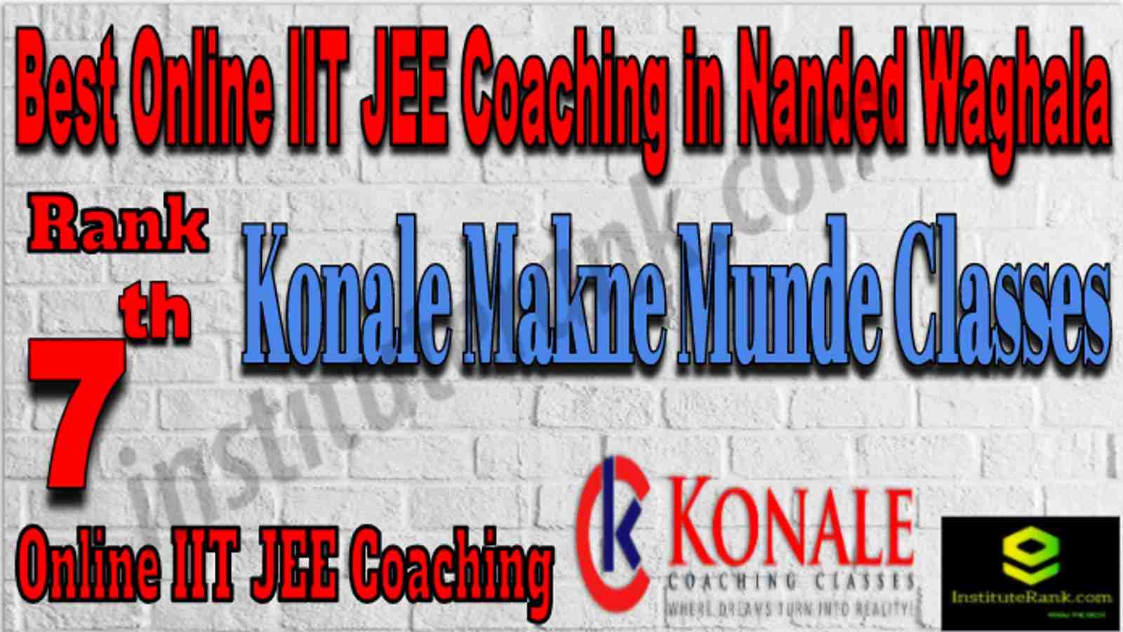 Rank 7 Best Online IIT JEE Coaching in Nanded Waghala