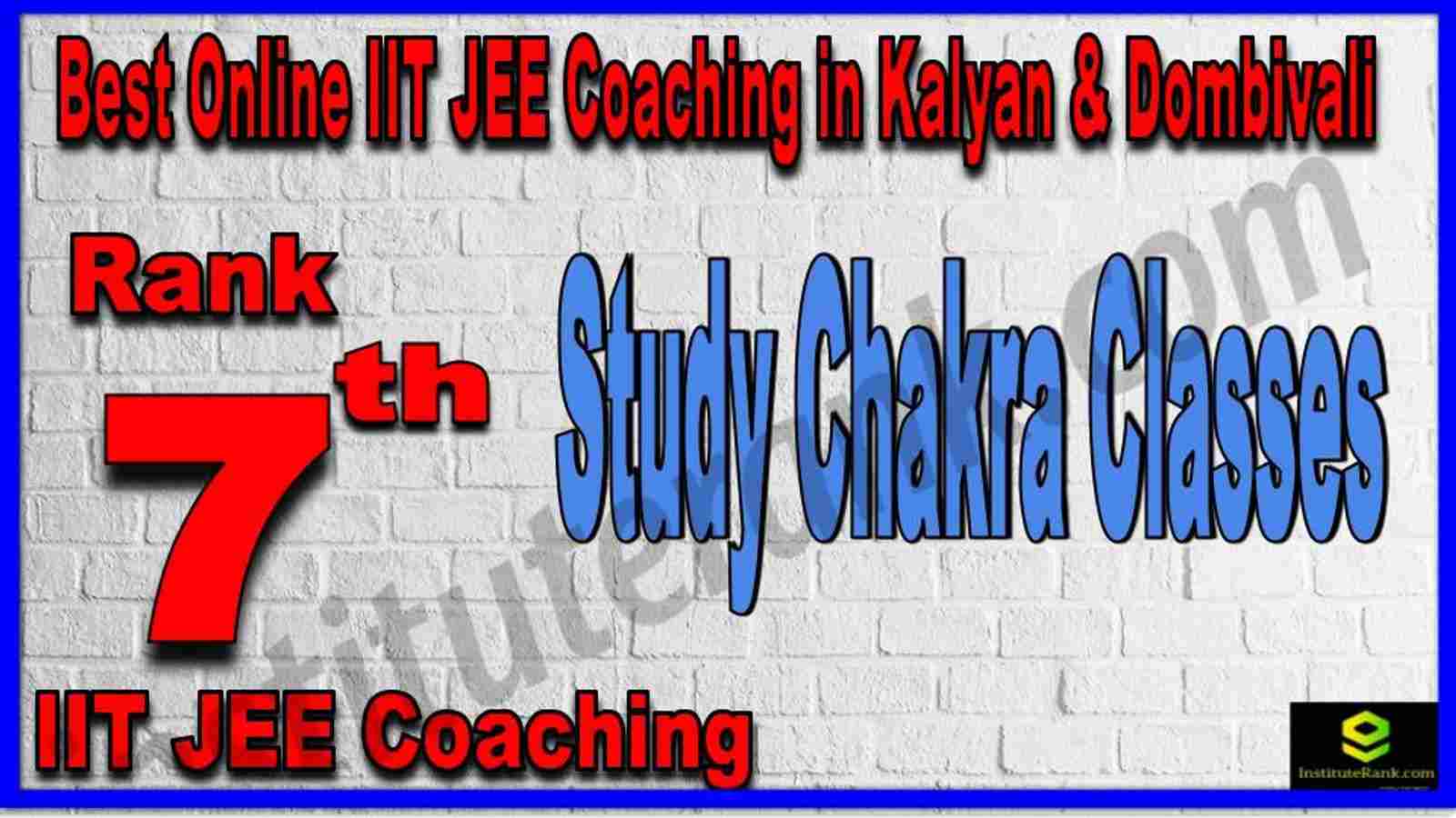 Rank 7th Best Online IIT JEE Coaching in Kalyan & Dombivali 