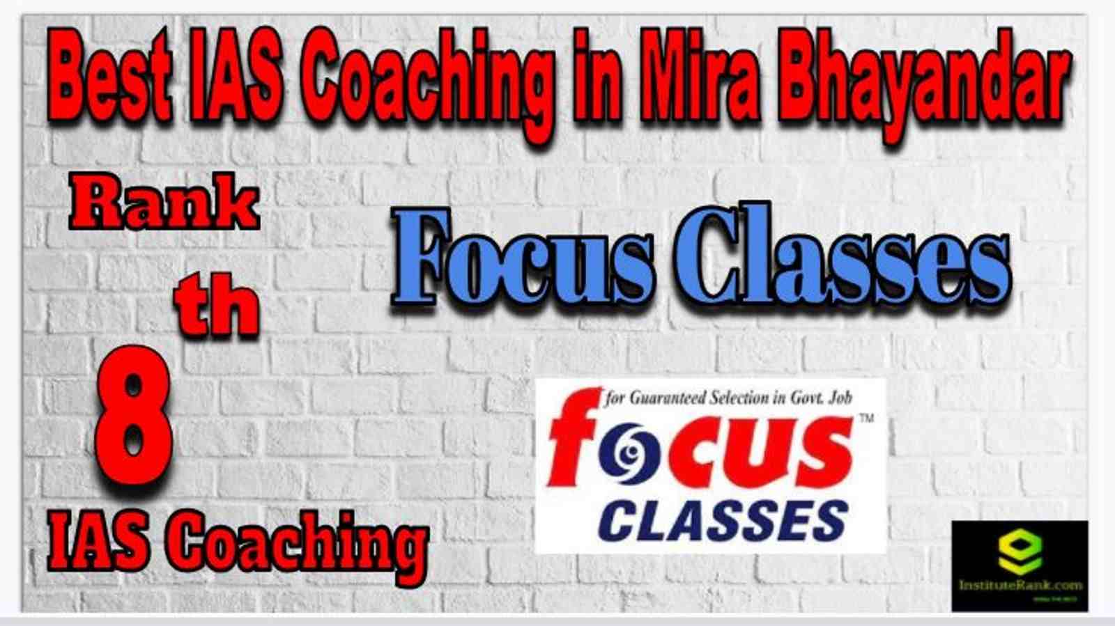 Rank 8 Best IAS Coaching in Mira Bhayandar Rank 8 Best IAS Coaching in Mira Bhayandar