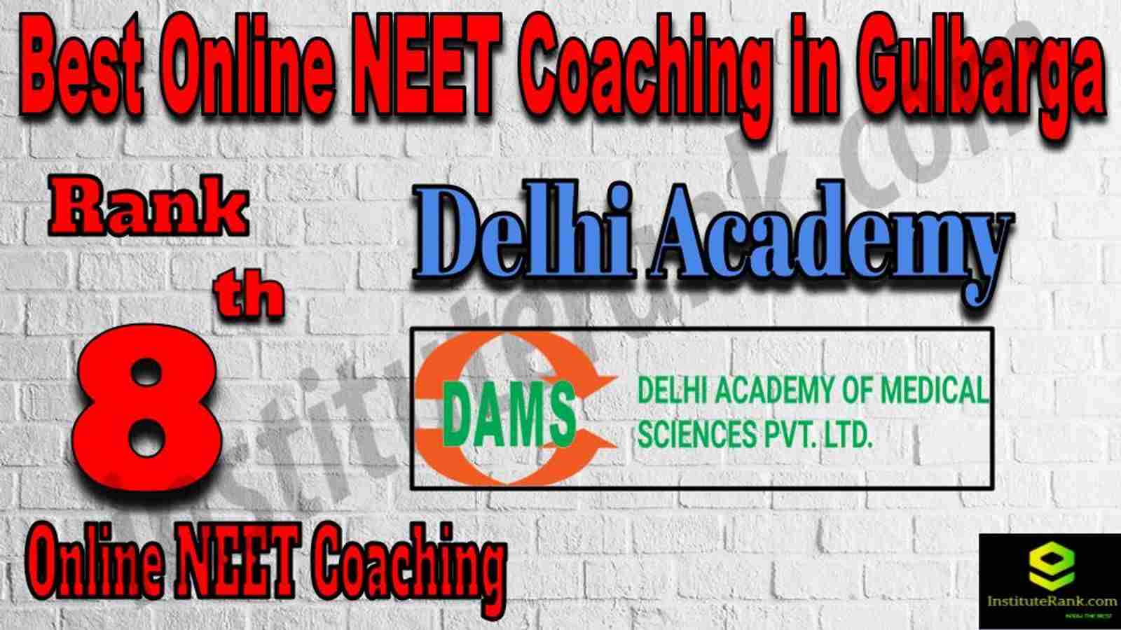 Rank 8 Best Online NEET Coaching in Gulbarga
