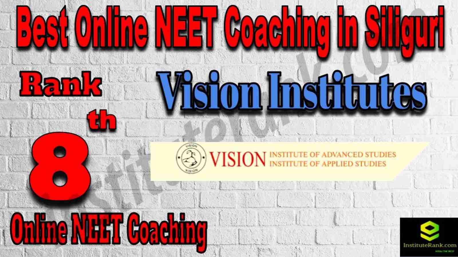 Rank 8 Best Online NEET Coaching in Siliguri