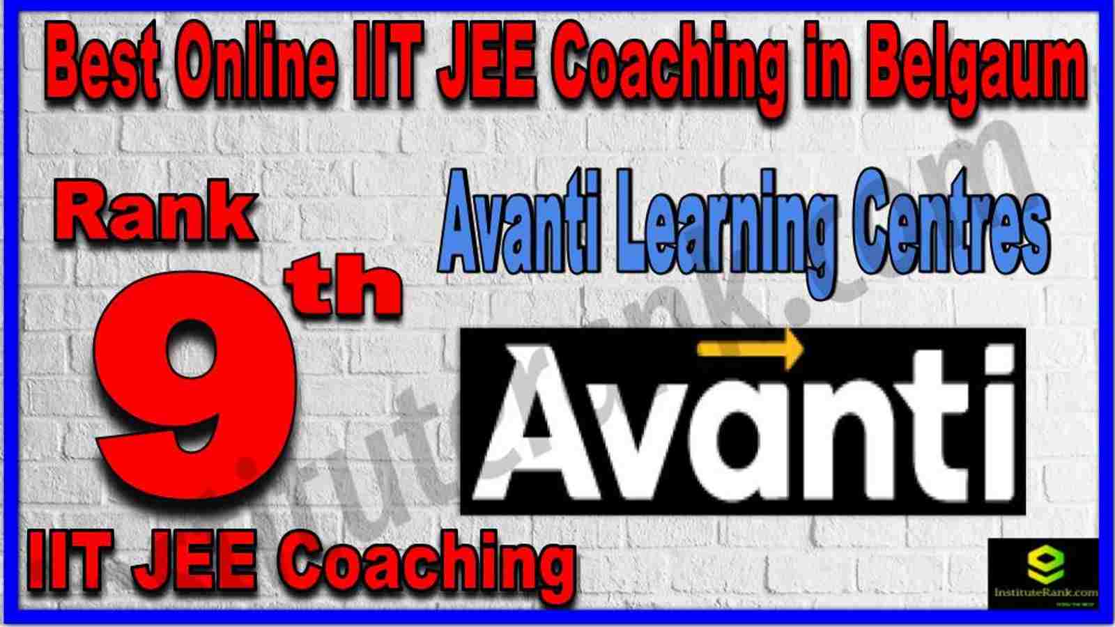 Rank 9th Best Online IIT JEE Coaching in Belgaum Rank 9th Best Online IIT JEE Coaching in Belgaum