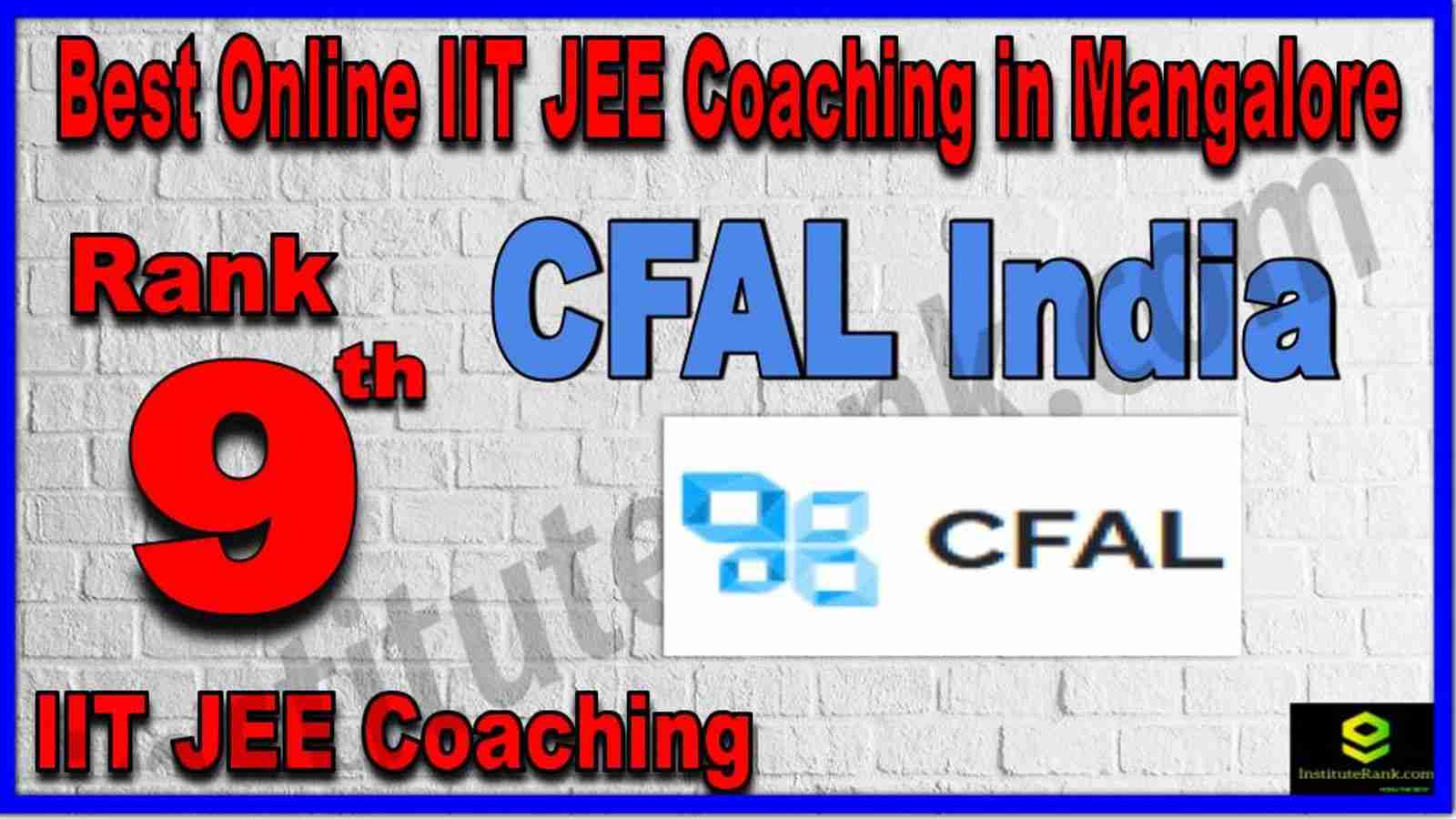Rank 9th Best Online IIT JEE Coaching in Mangalore Rank 9th Best Online IIT JEE Coaching in Mangalore