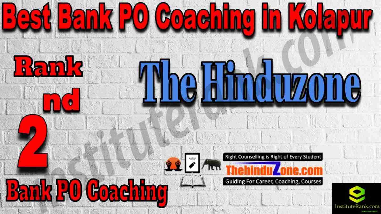 2nd Best Bank PO Coaching in Kolapur
