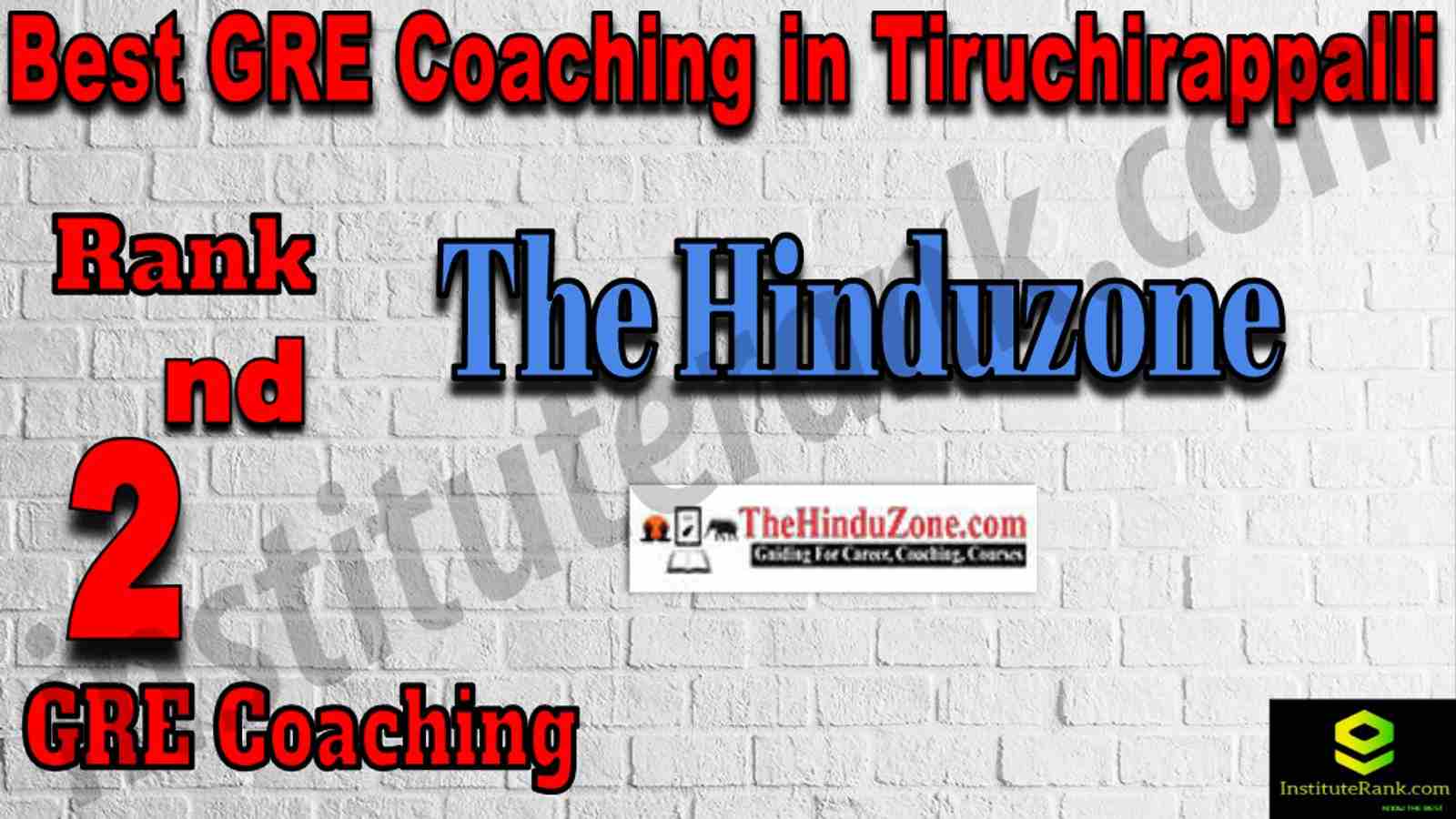 2nd Best GRE Coaching in Triuchirappalli