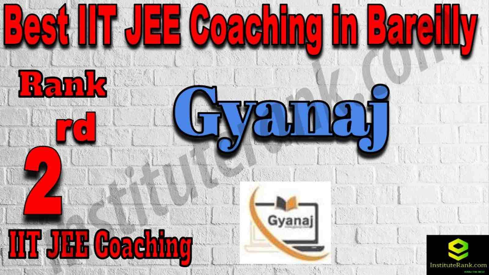 2nd Best IIT JEE Coaching in Bareilly