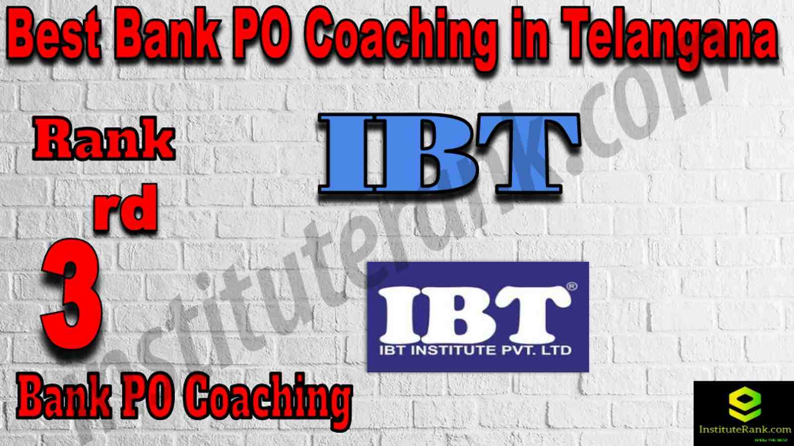 3rd Best Bank PO Coaching in Telangana