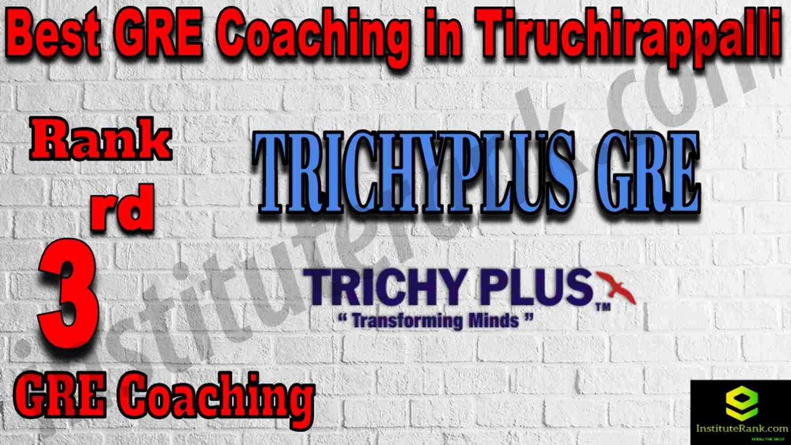 3rd Best GRE Coaching in Triuchirappalli