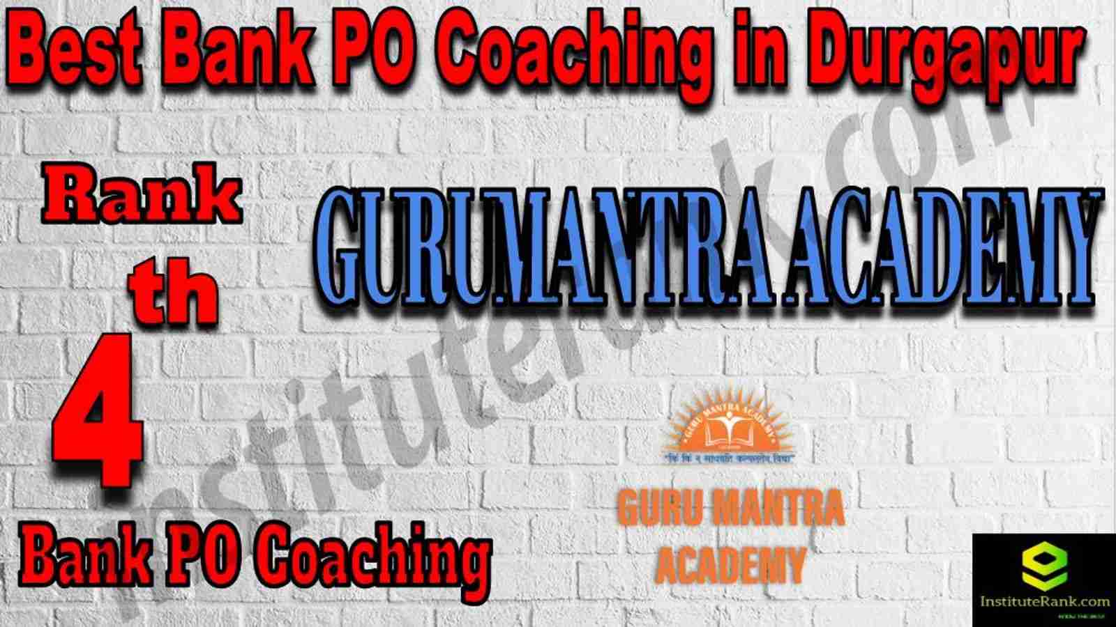 4th Best Bank PO Coaching in Durgapur