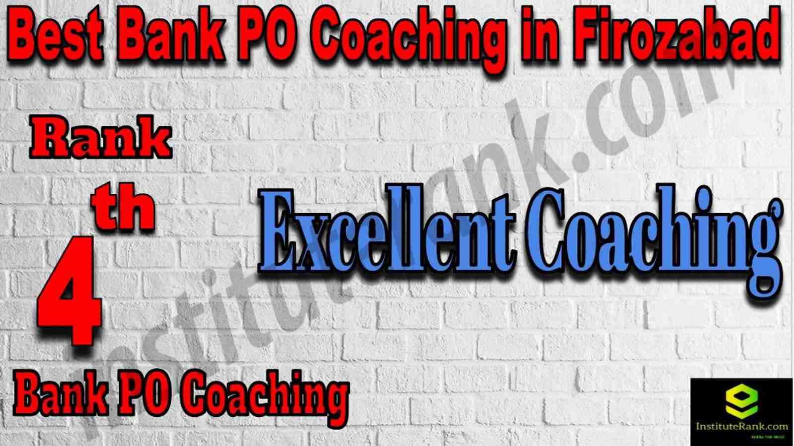 4th Best Bank PO Coaching in Firozabad