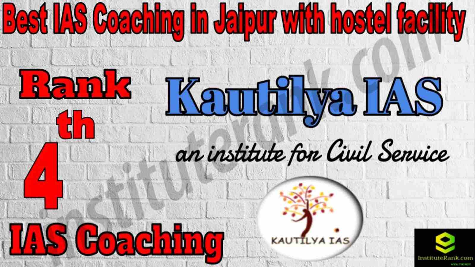 4th Best IAS Coaching in Jaipur with hostel facility
