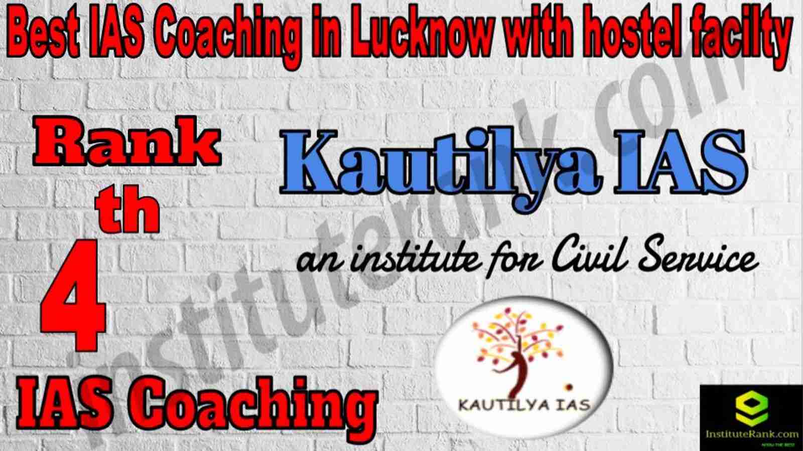 4th Best IAS Coaching in Lucknow With Hostel facility