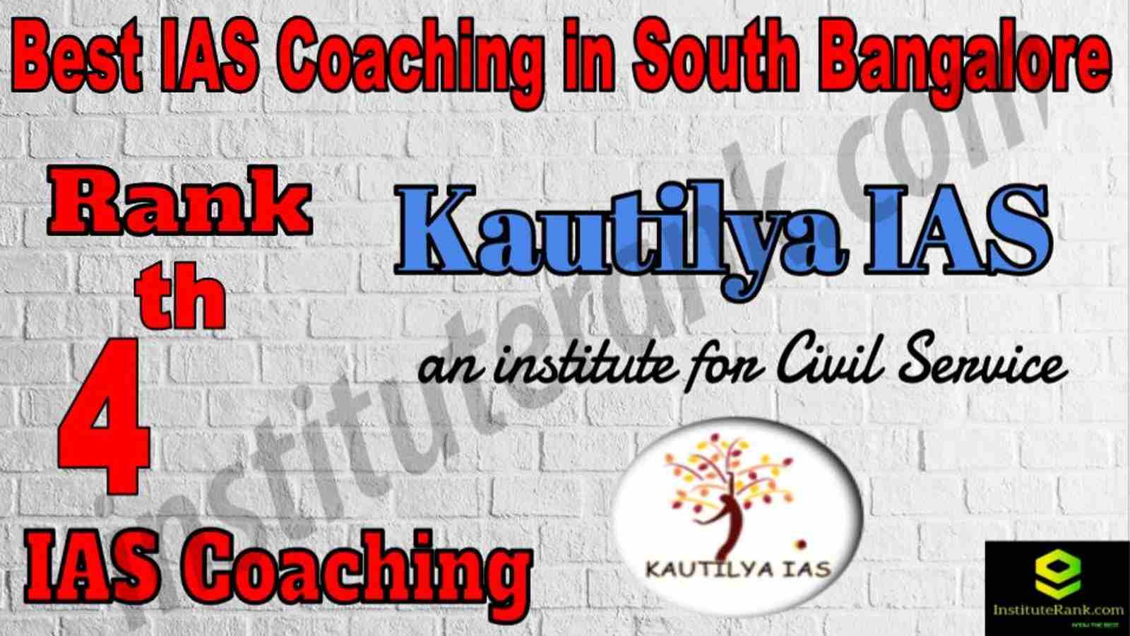 4th Best IAS Coaching in South Bangalore