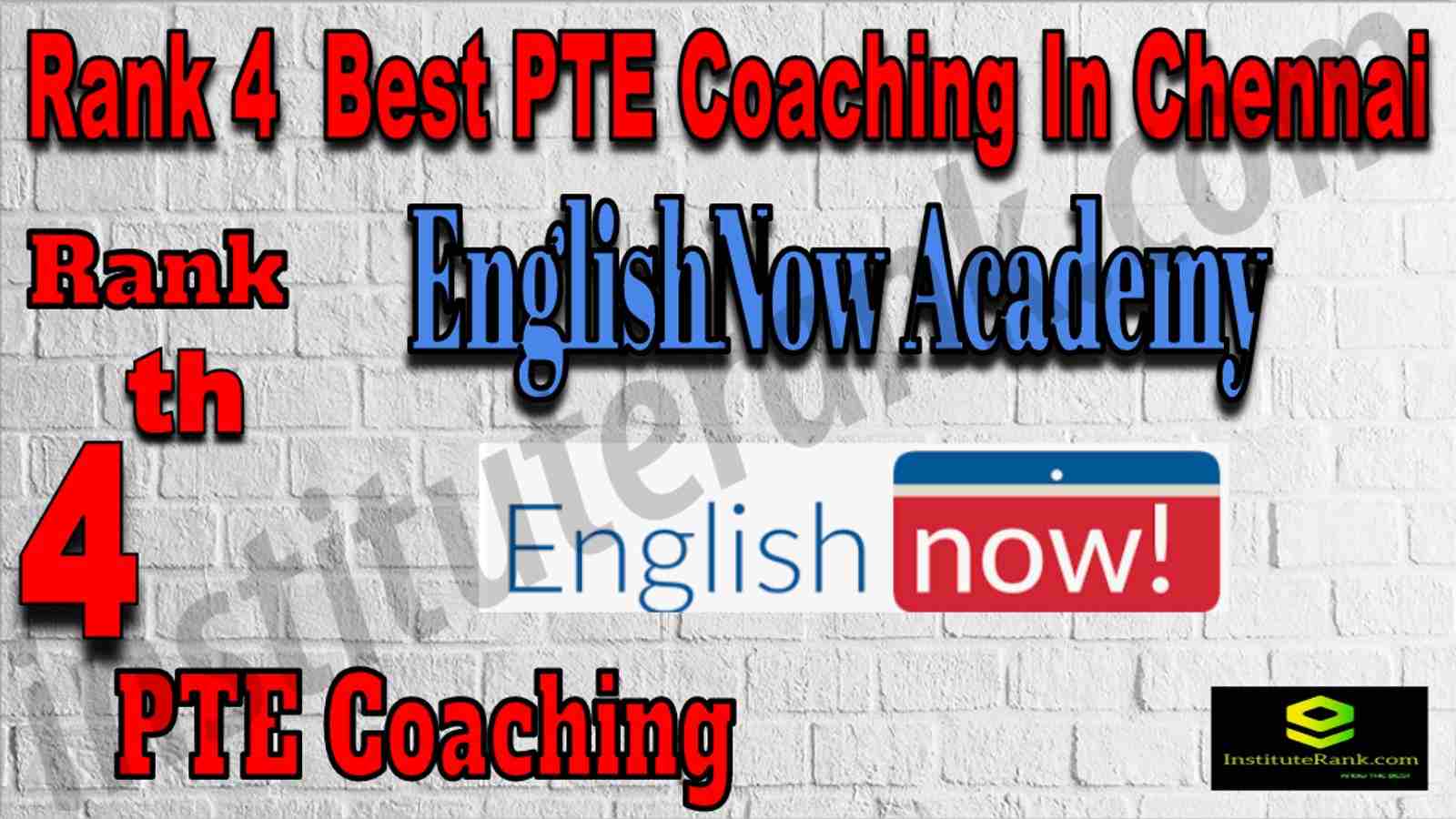 4th Best PTE Coaching In Chennai