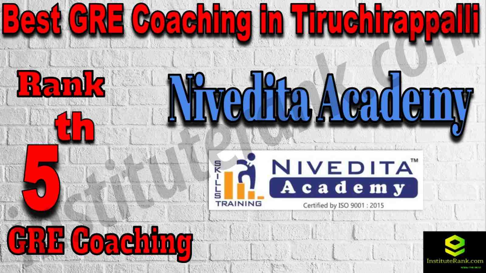 5th Best GRE Coaching in Triuchirappalli