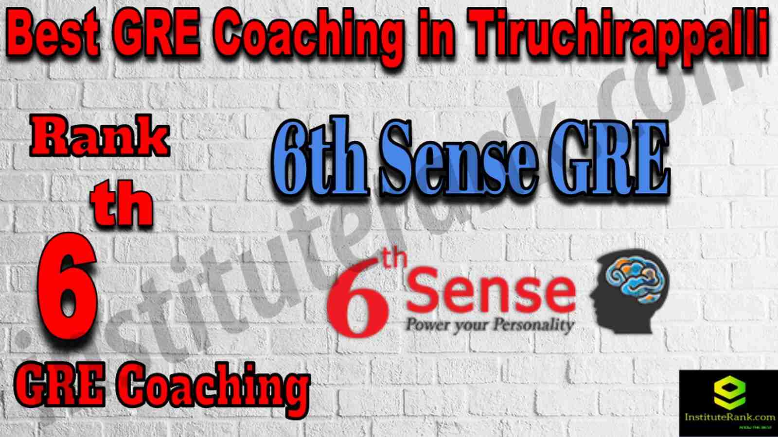 6th Best GRE Coaching in Triuchirappalli