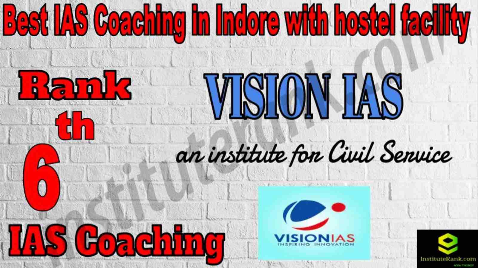 6th Best IAS Coaching in Indore with hostel Facility