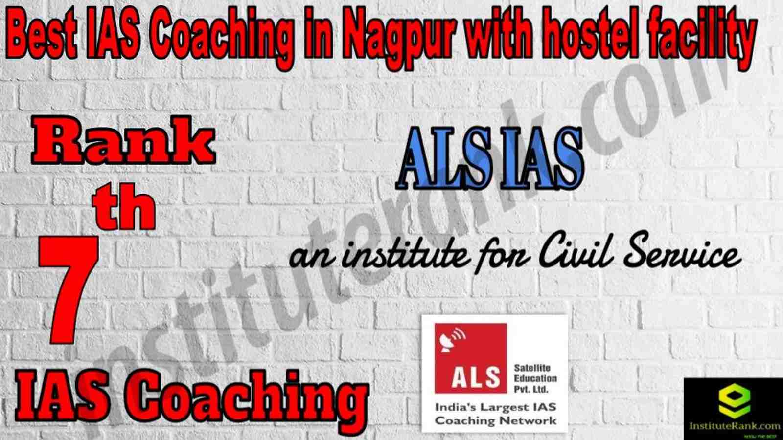 7th Best IAS Coaching in Nagpur with hostel facility
