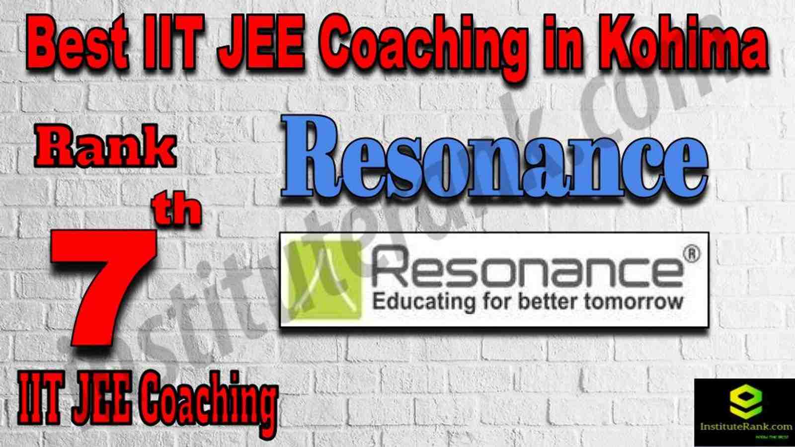 7th Best IIT JEE Coaching in Kohima 7th Best IIT JEE Coaching in Kohima