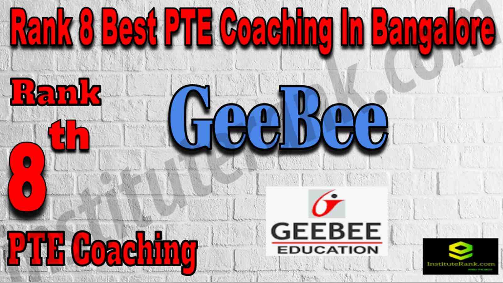 8th Best PTE Coaching In Bangalore