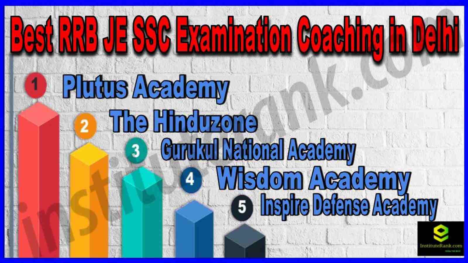 Best RRB JE SSC Examination Coaching in Delhi