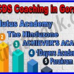 Best CDS Coaching in Gorakhpur