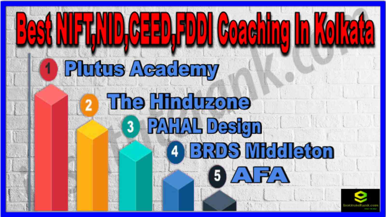 Best NIFT,NID,CEED,FDDI Coaching In Kolkata