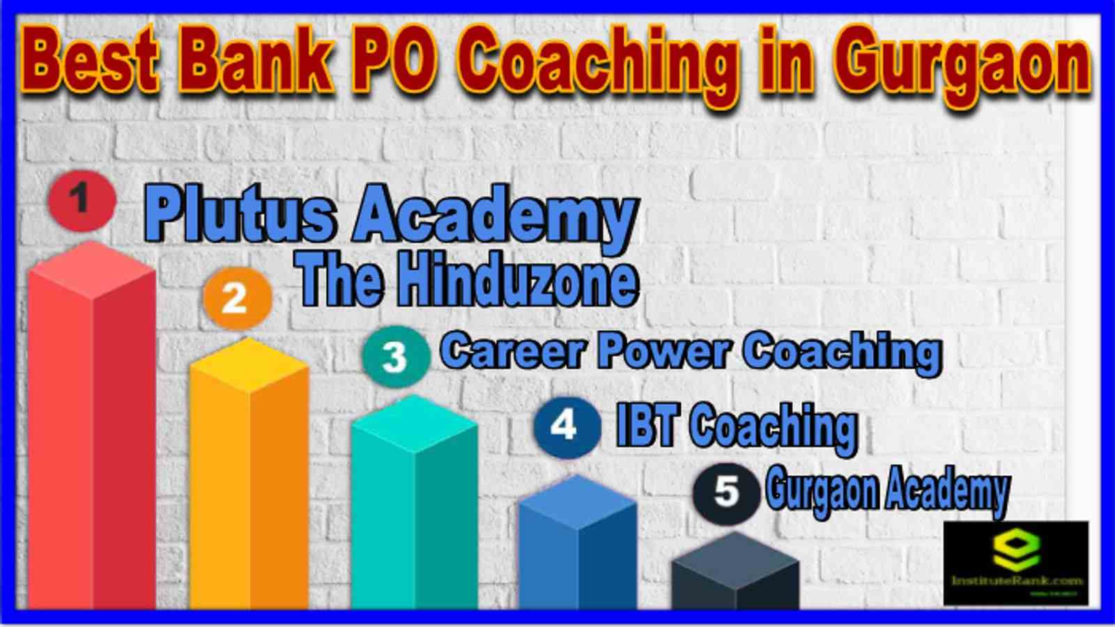 Best bank PO Coaching in Gurgaon