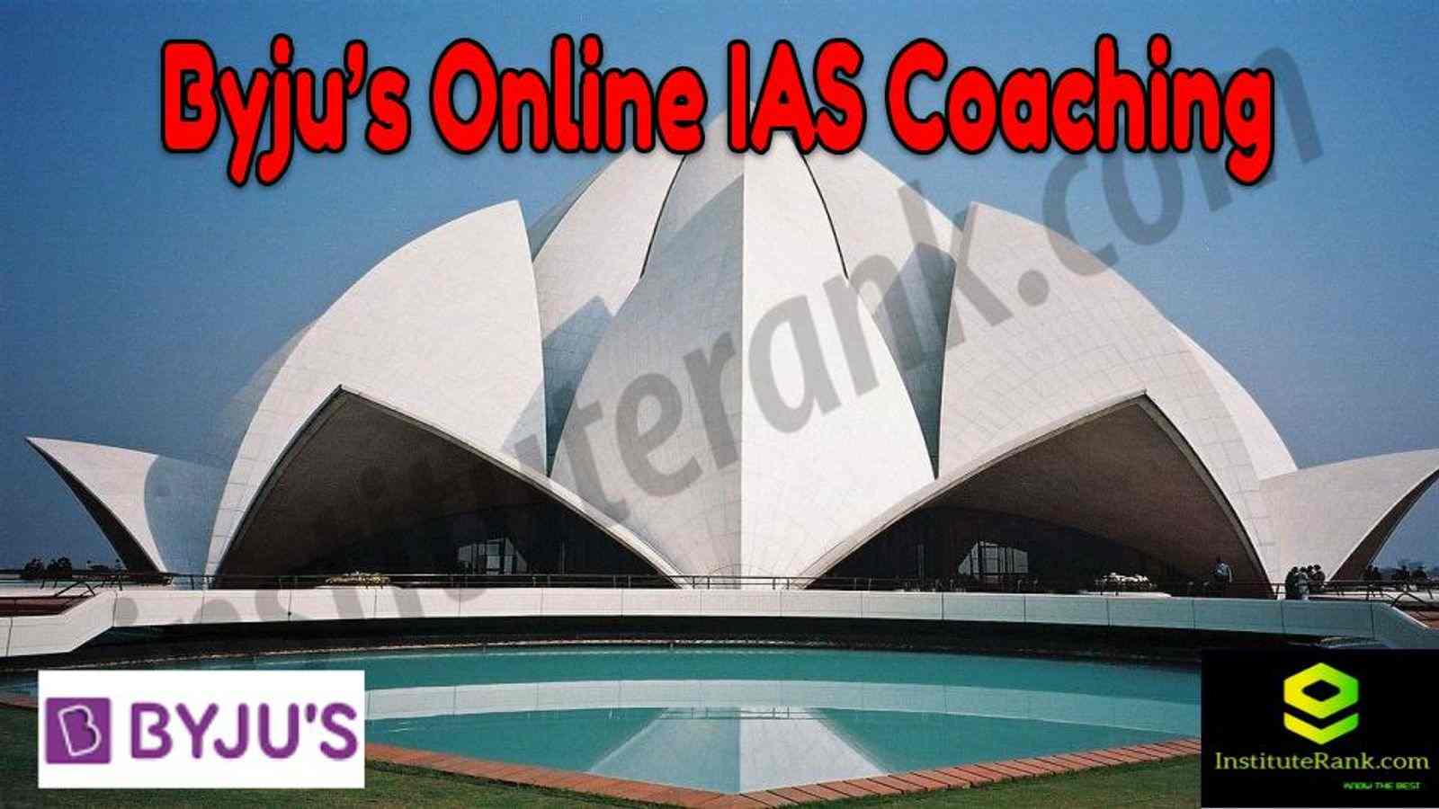 Byju’s Online IAS Coaching Classes