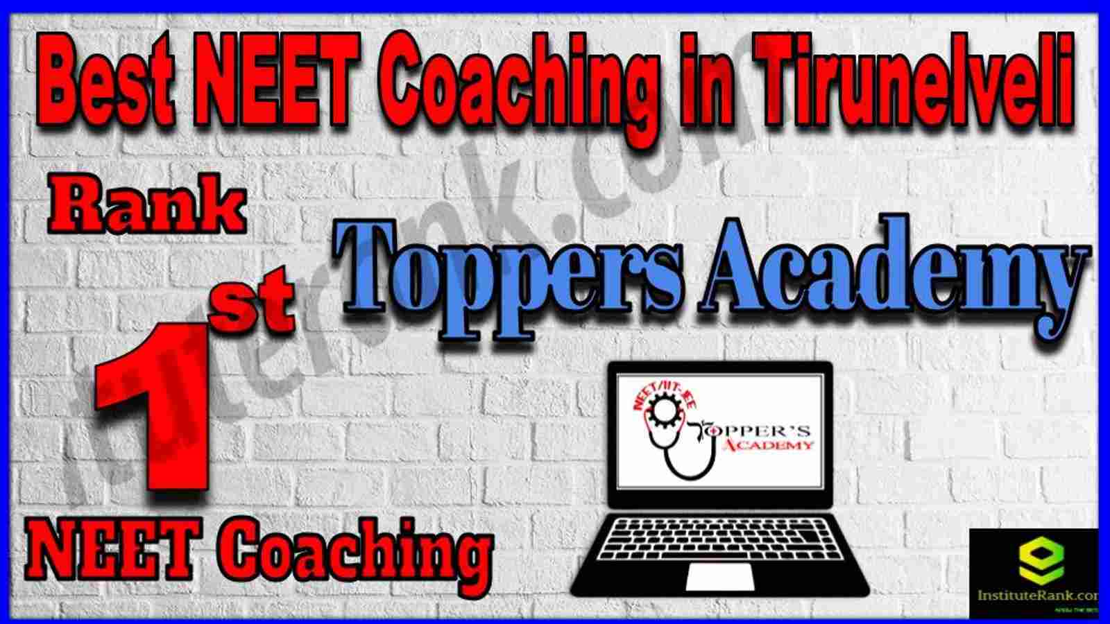 Rank 1st Best NEET Coaching in Tirunelveli