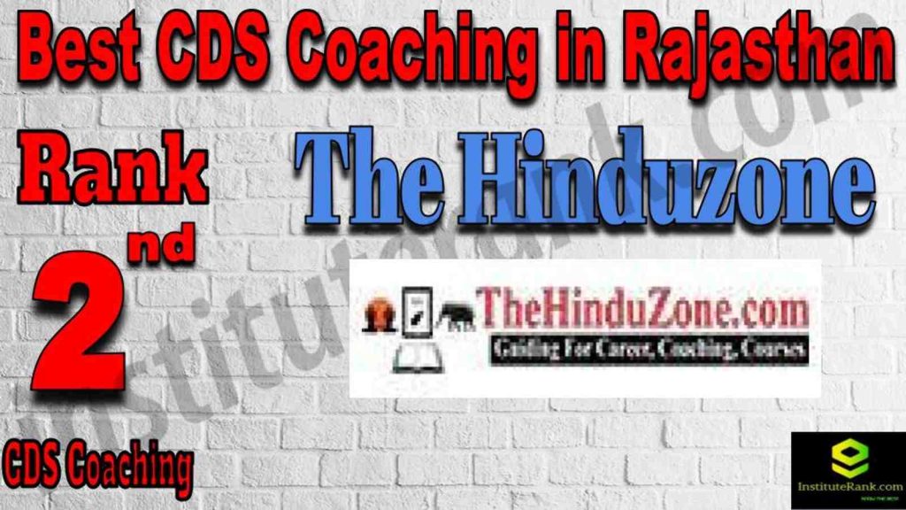 Rank 2 Best CDS Coaching in Rajasthan Rank 2 Best CDS Coaching in Rajasthan