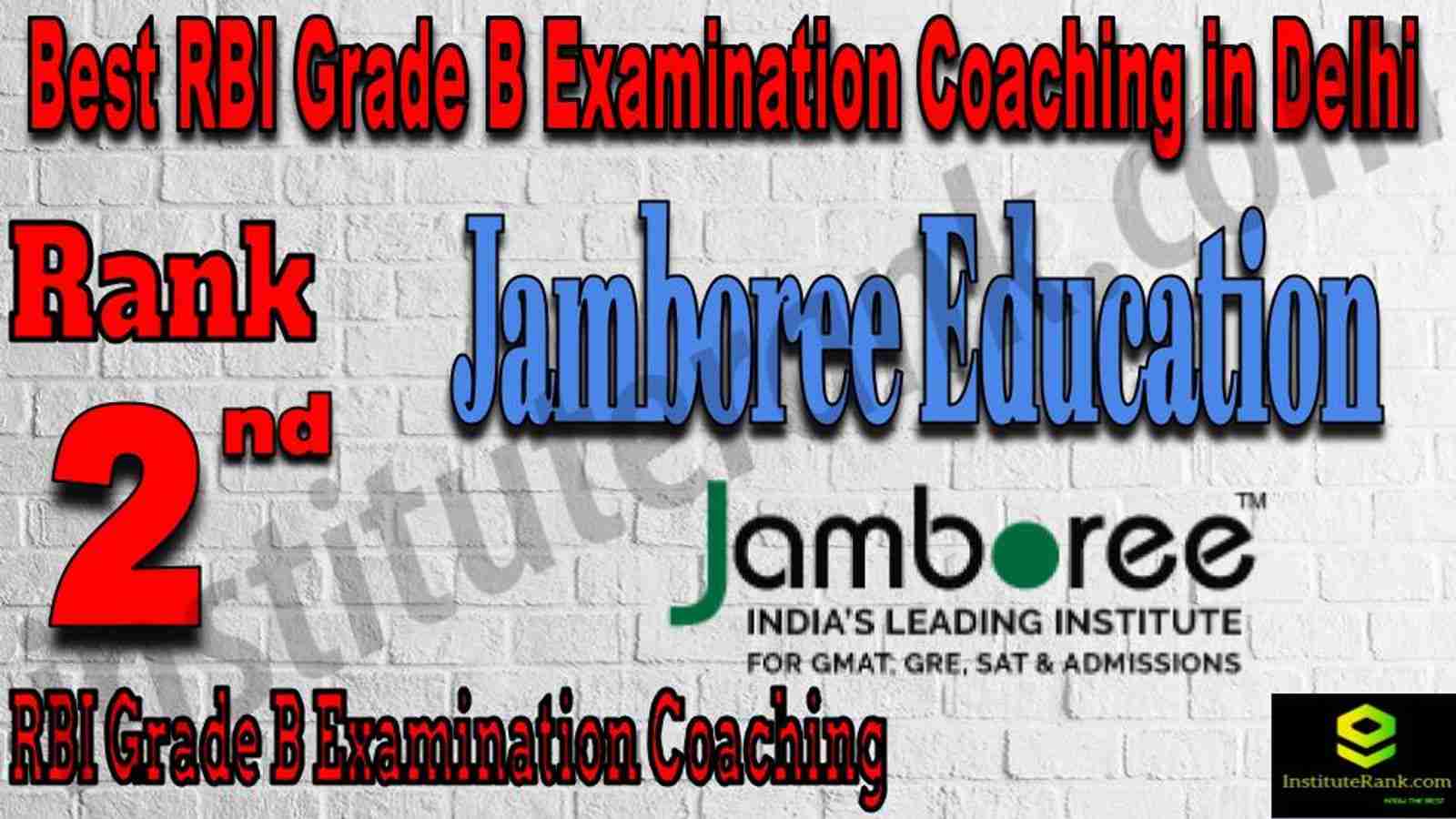 Rank 2 Best RBI Grade B Exam Coaching in Delhi Rank 2 Best RBI Grade B Exam Coaching in Delhi