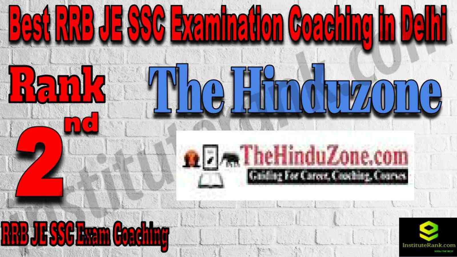 Rank 2 Best RRB JE SSC Examination Coaching in Delhi Rank 2 Best RRB JE SSC Examination Coaching in Delhi