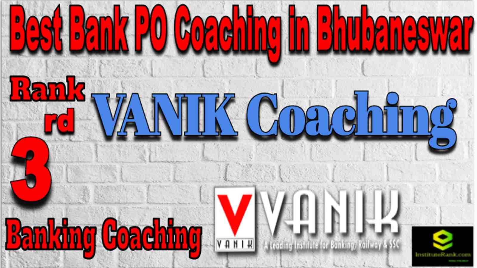 Rank 3 Best Banking PO Coaching in Bhubaneswar