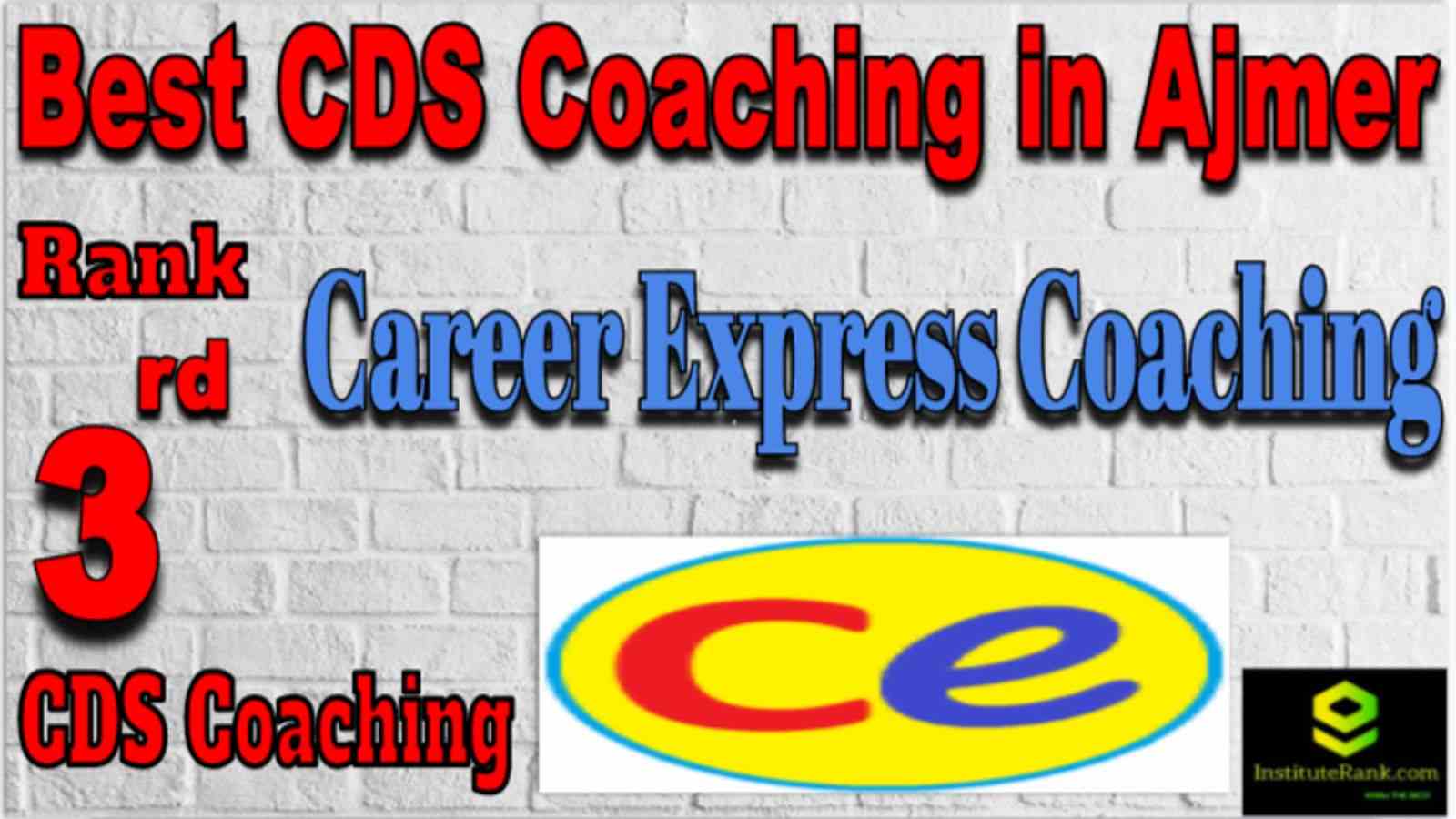 Rank 3 Best CDS Coaching in Ajmer