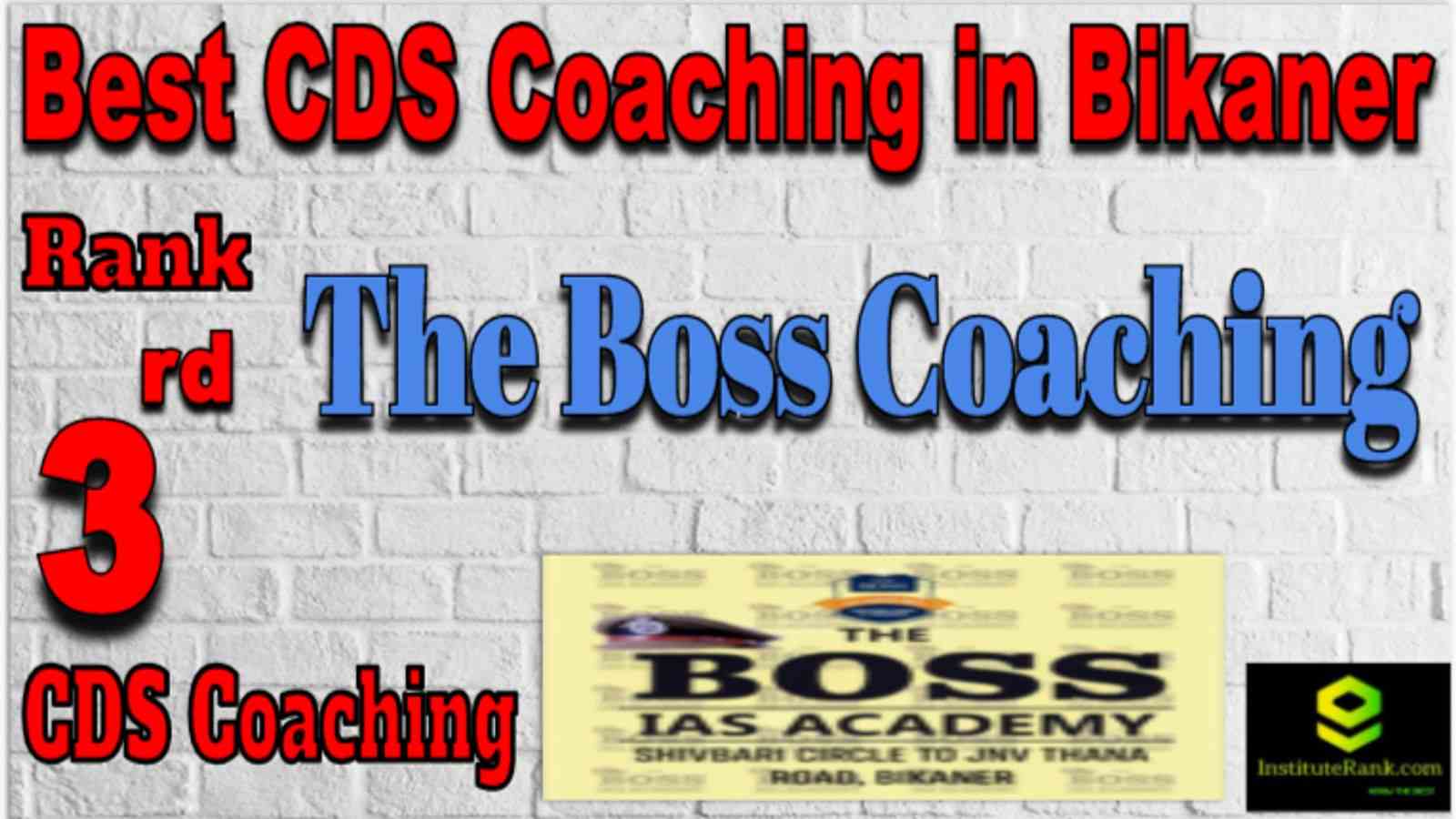 Rank 3 Best CDS Coaching in Bikaner