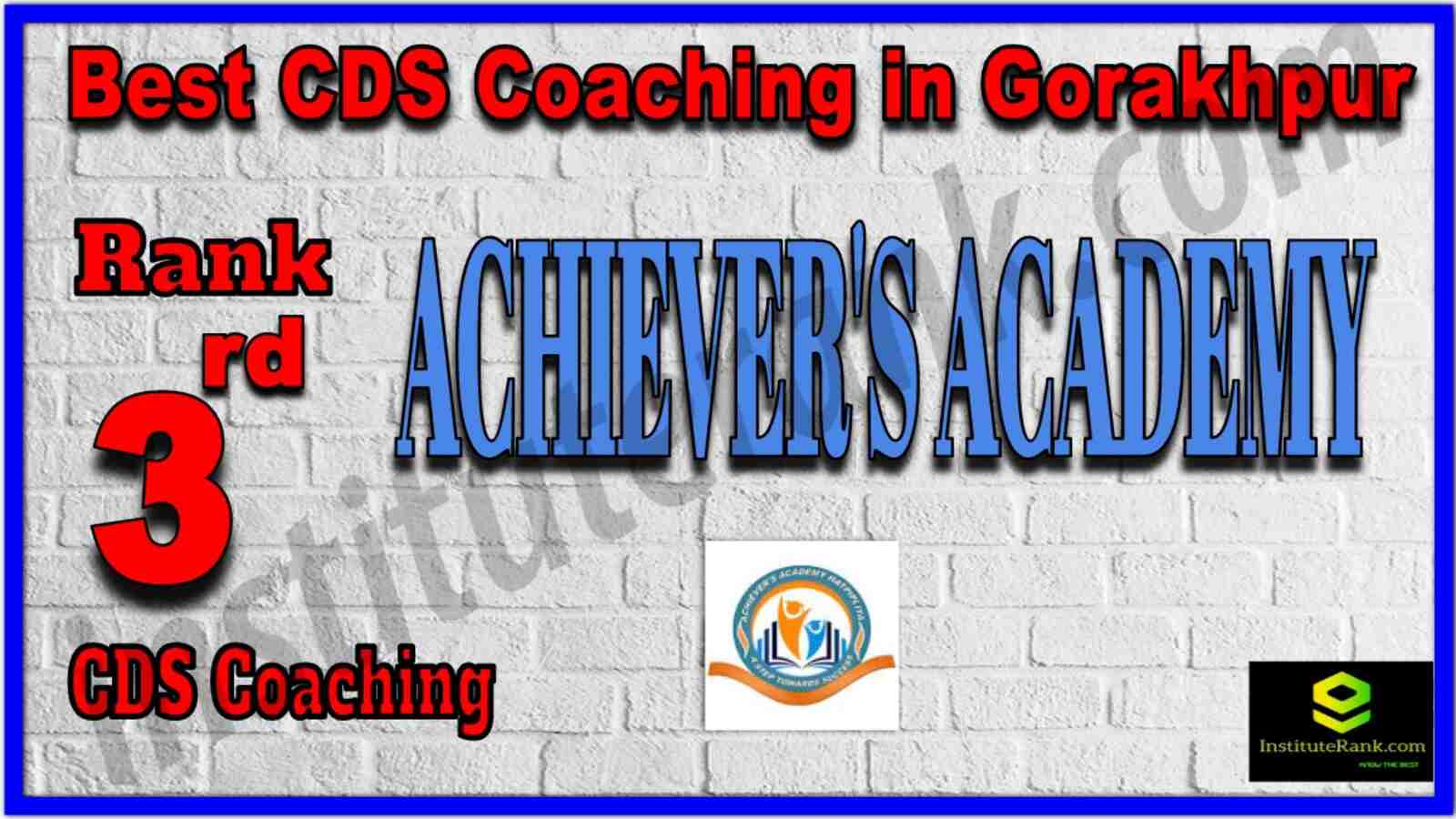 Rank 3 Best CDS Coaching in Gorakhpur