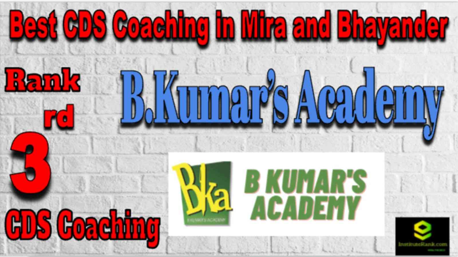 Rank 3 Best CDS Coaching in Mira and Bhayander