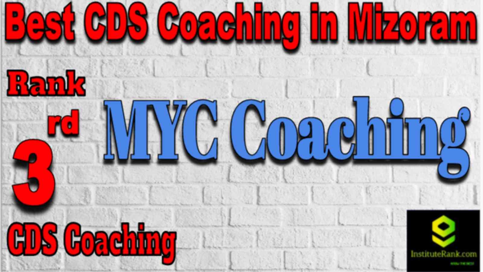 Rank 3 Best CDS Coaching in Mizoram