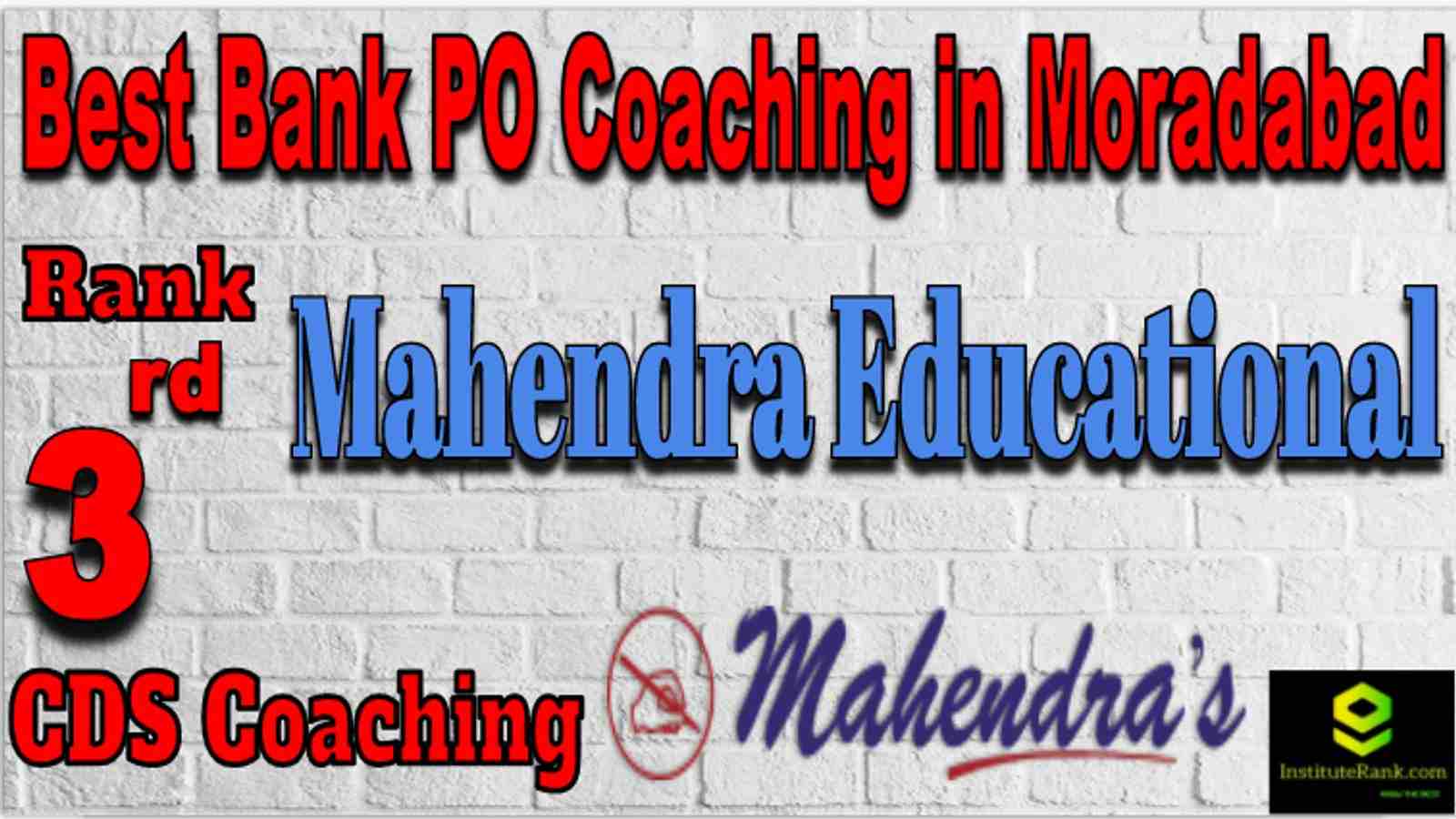 Rank 3 Best PO Coaching in Moradabad
