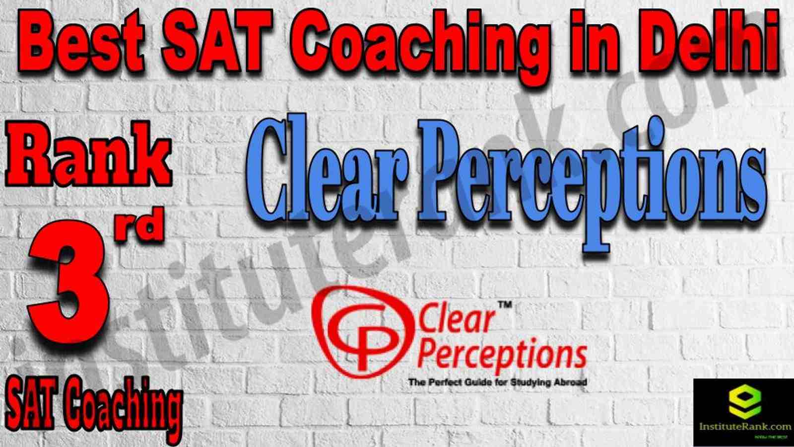 Rank 3 Best SAT Coaching in Delhi