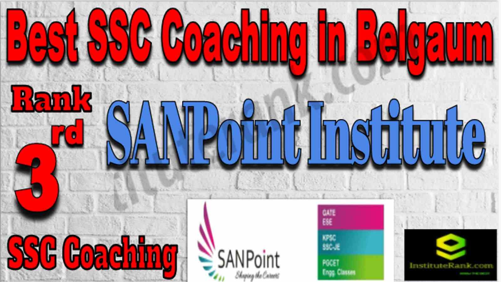 Rank 3 Best SSC Coaching in Belgaum