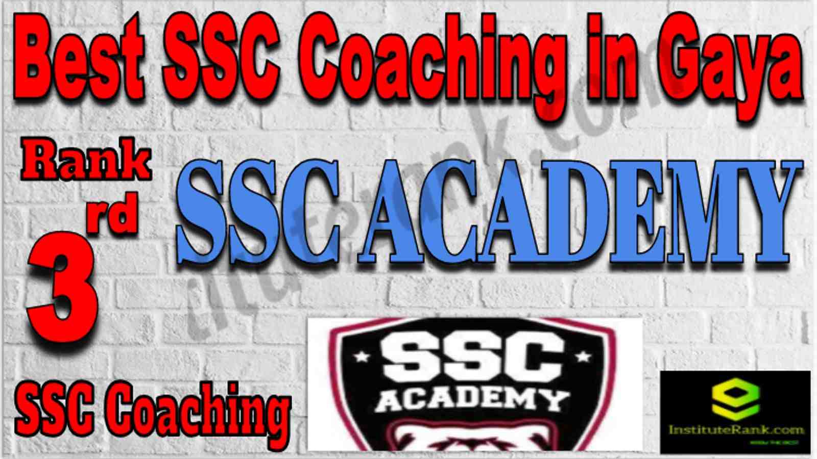 Rank 3 Best SSC Coaching in Gaya