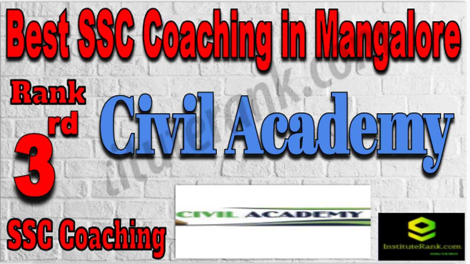 Rank 3 Best SSC Coaching in Mangalore