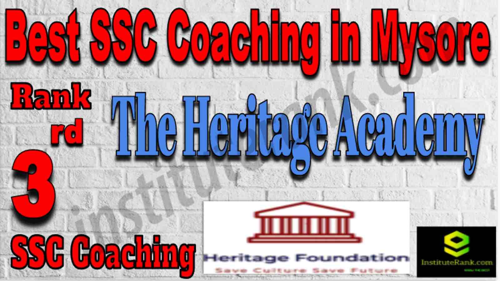 Rank 3 Best SSC Coaching in Mysore
