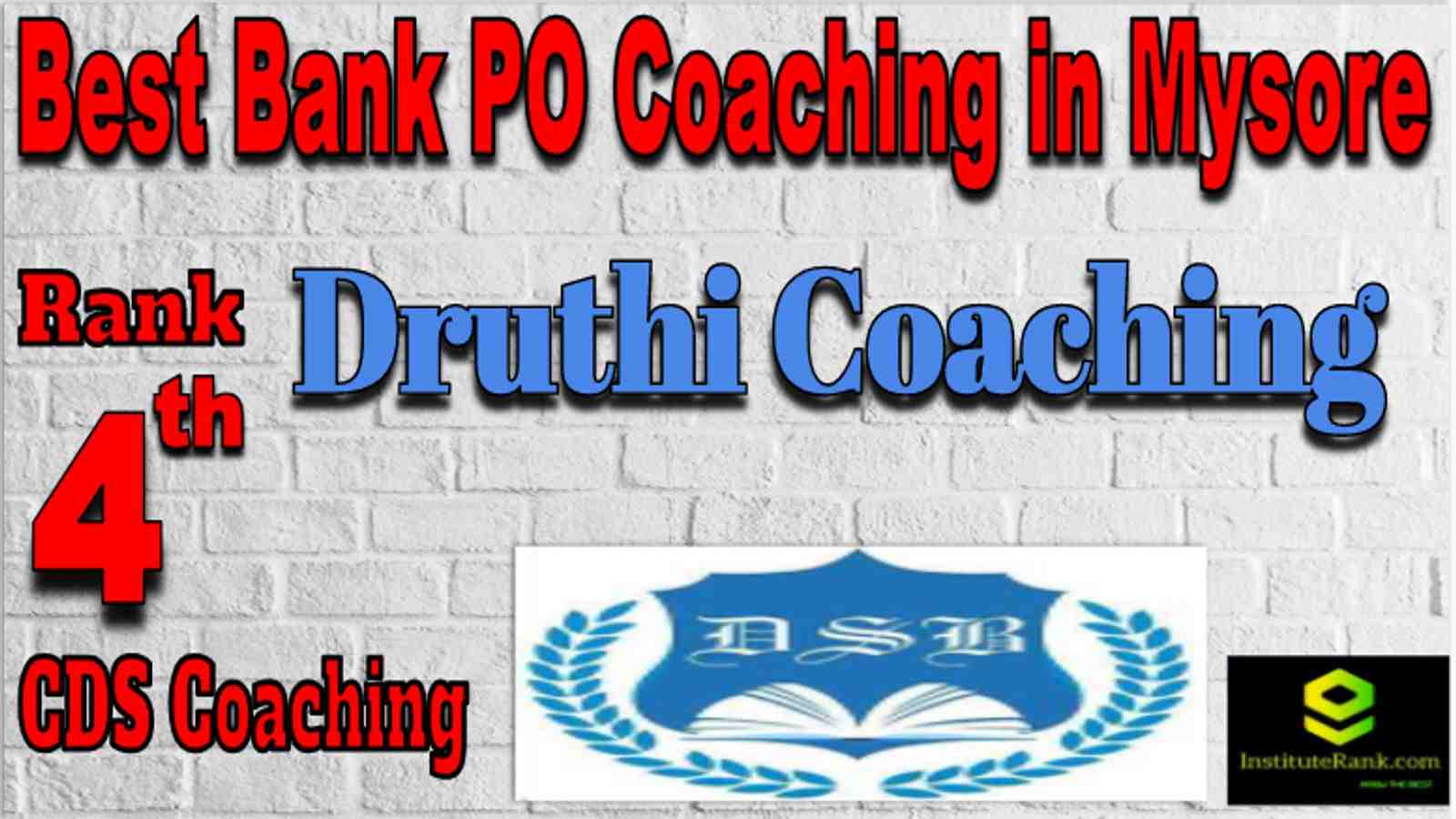 Rank 4 Best Bank PO Coaching in Mysore